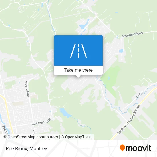 Rue Rioux map