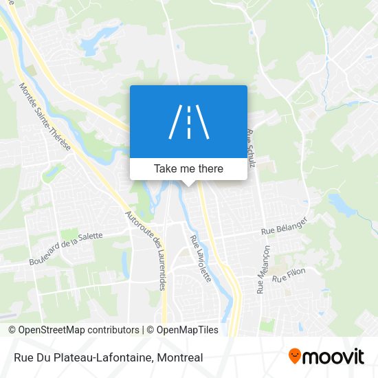Rue Du Plateau-Lafontaine map
