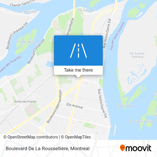 Boulevard De La Roussellière map