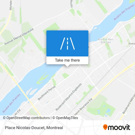 Place Nicolas-Doucet map