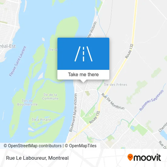 Rue Le Laboureur map