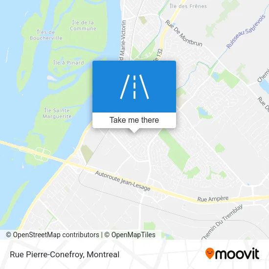 Rue Pierre-Conefroy map