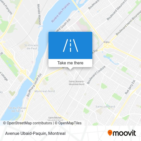 Avenue Ubaid-Paquin map
