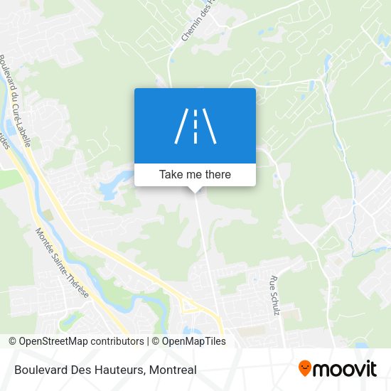 Boulevard Des Hauteurs map