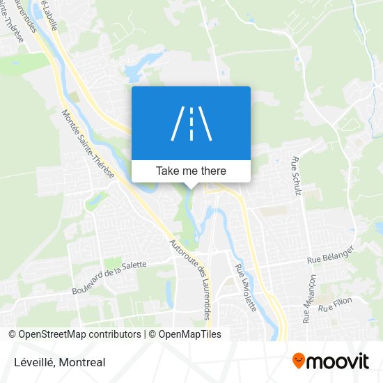 Léveillé map