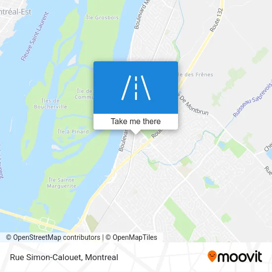 Rue Simon-Calouet map