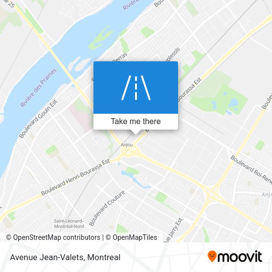 Avenue Jean-Valets map