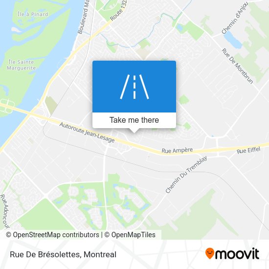 Rue De Brésolettes map
