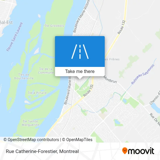 Rue Catherine-Forestier map