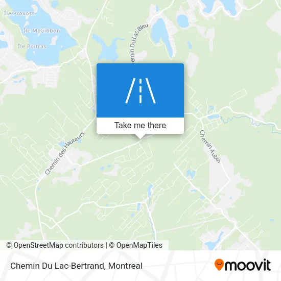 Chemin Du Lac-Bertrand map
