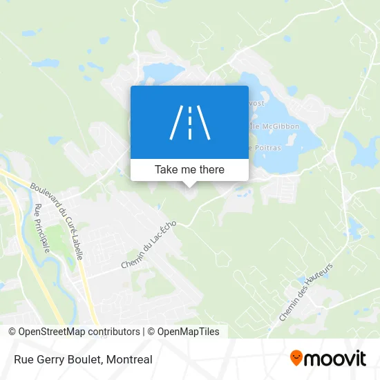 Rue Gerry Boulet map