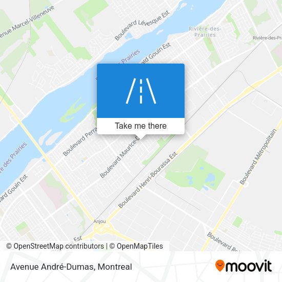 Avenue André-Dumas map