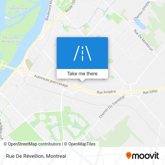 Rue De Réveillon map