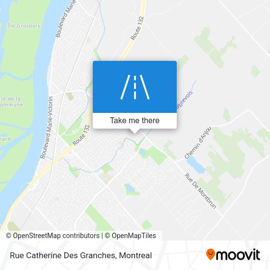 Rue Catherine Des Granches map