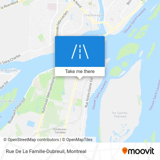 Rue De La Famille-Dubreuil map