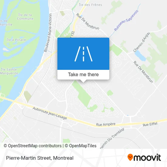 Rue Pierre-Martin map