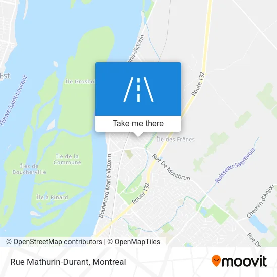 Rue Mathurin-Durant map