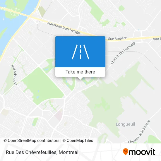 Rue Des Chèvrefeuilles map