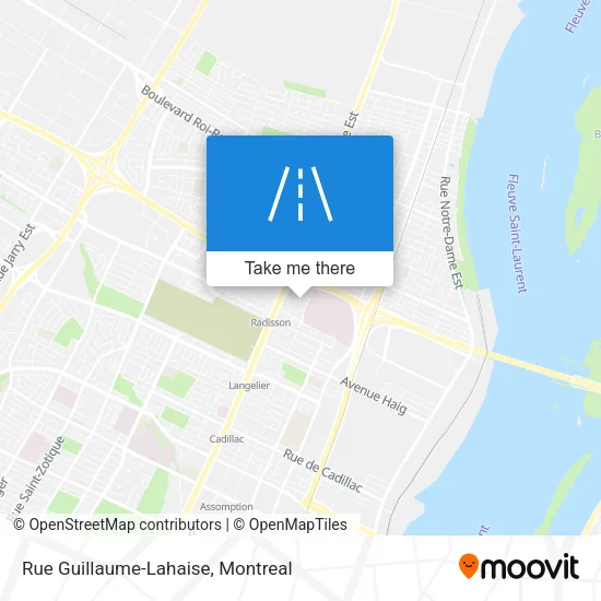 Rue Guillaume-Lahaise map