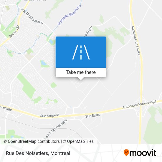 Rue Des Noisetiers map