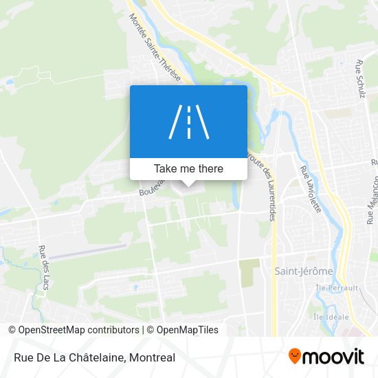 Rue De La Châtelaine map