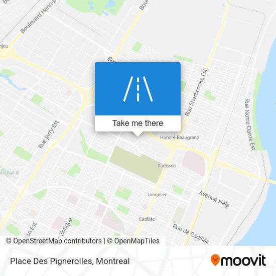 Place Des Pignerolles map