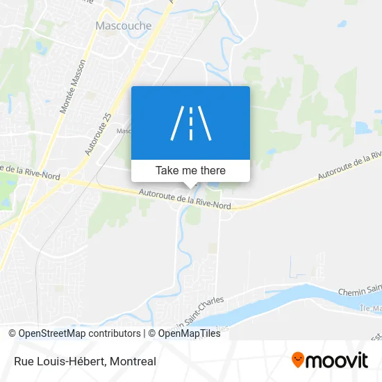 Rue Louis-Hébert map