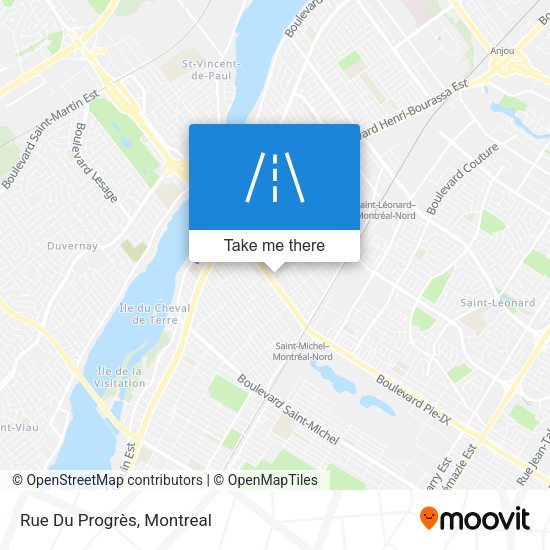 Rue Du Progrès map