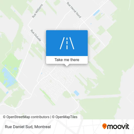 Rue Daniel Sud map