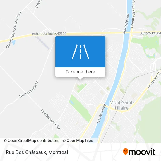 Rue Des Châteaux map