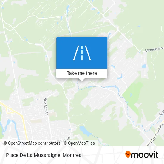Place De La Musaraigne map
