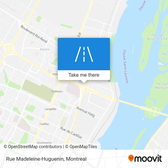 Rue Madeleine-Huguenin map