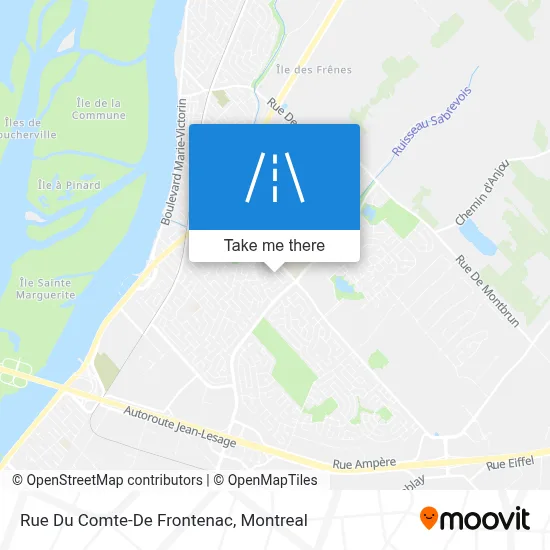 Rue Du Comte-De Frontenac map