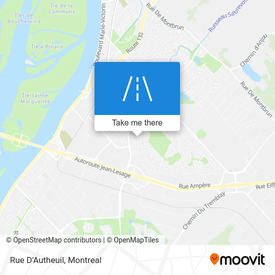 Rue D'Autheuil map