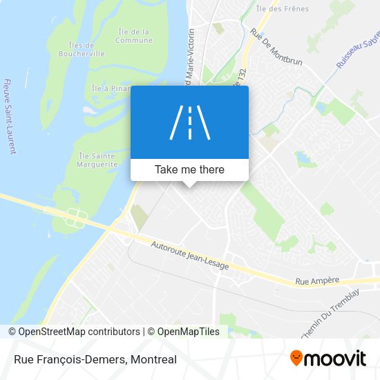 Rue François-Demers map