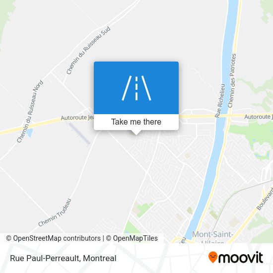 Rue Paul-Perreault map