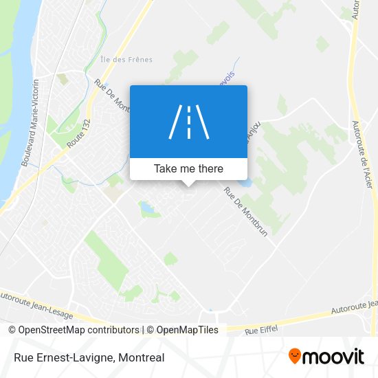 Rue Ernest-Lavigne map