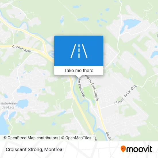 Croissant Strong map