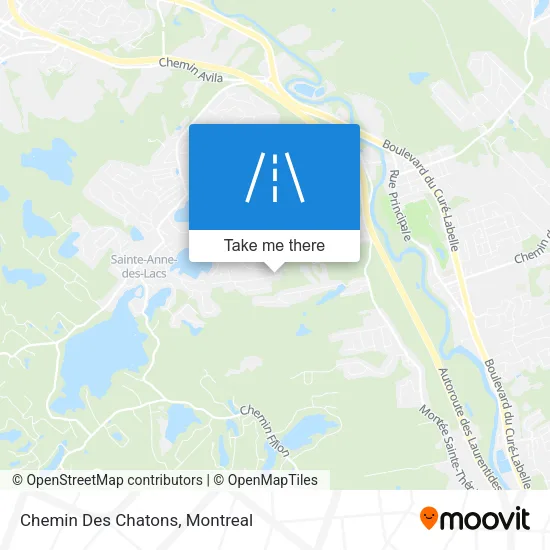 Chemin Des Chatons map