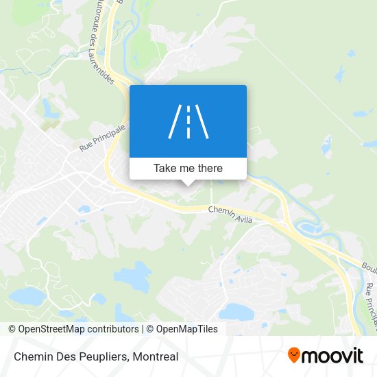Chemin Des Peupliers map