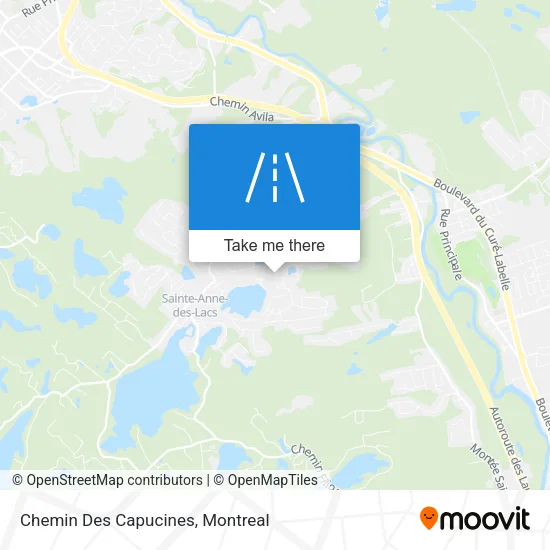 Chemin Des Capucines map
