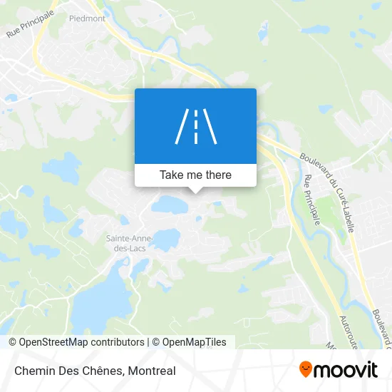 Chemin Des Chênes map