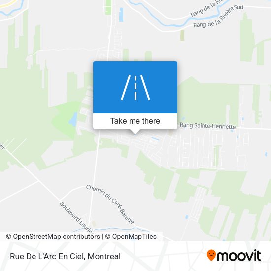 Rue De L'Arc En Ciel map