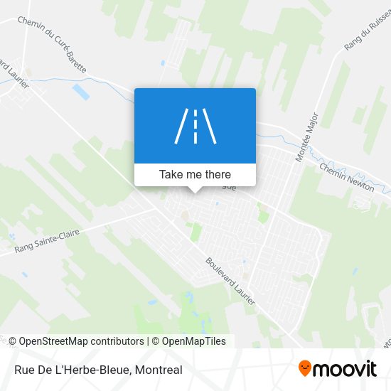 Rue De L'Herbe-Bleue map