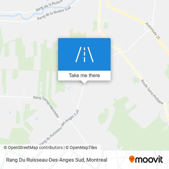 Rang Du Ruisseau-Des-Anges Sud map