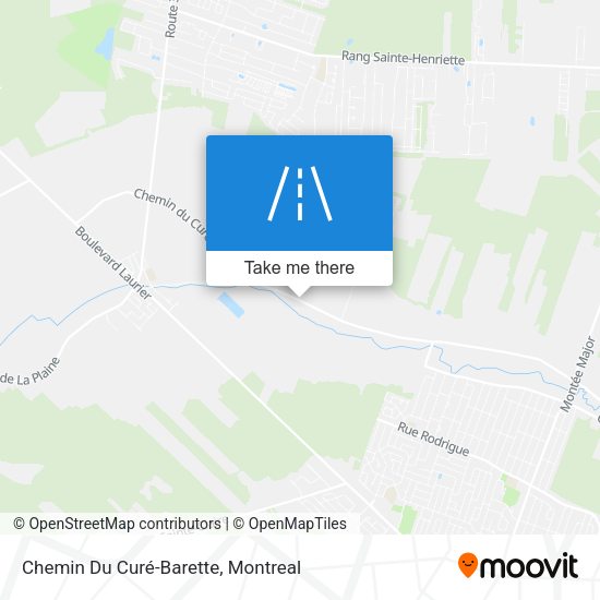 Chemin Du Curé-Barette map