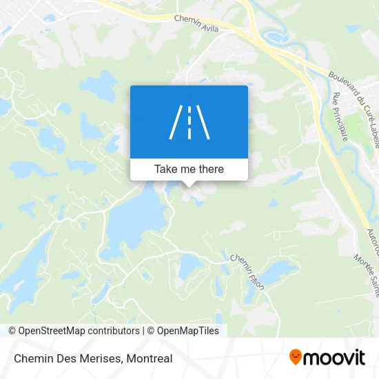 Chemin Des Merises map