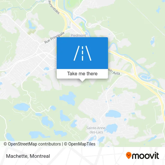 Machette map