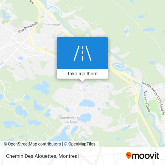 Chemin Des Alouettes map