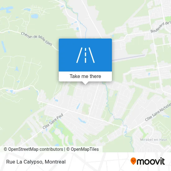 Rue La Calypso map